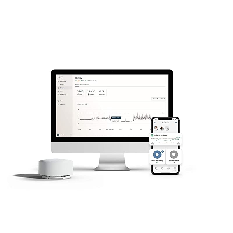 Noise Monitoring for Your Vacation Rental (airbnb/VRBO), Wireless & Self-Installed