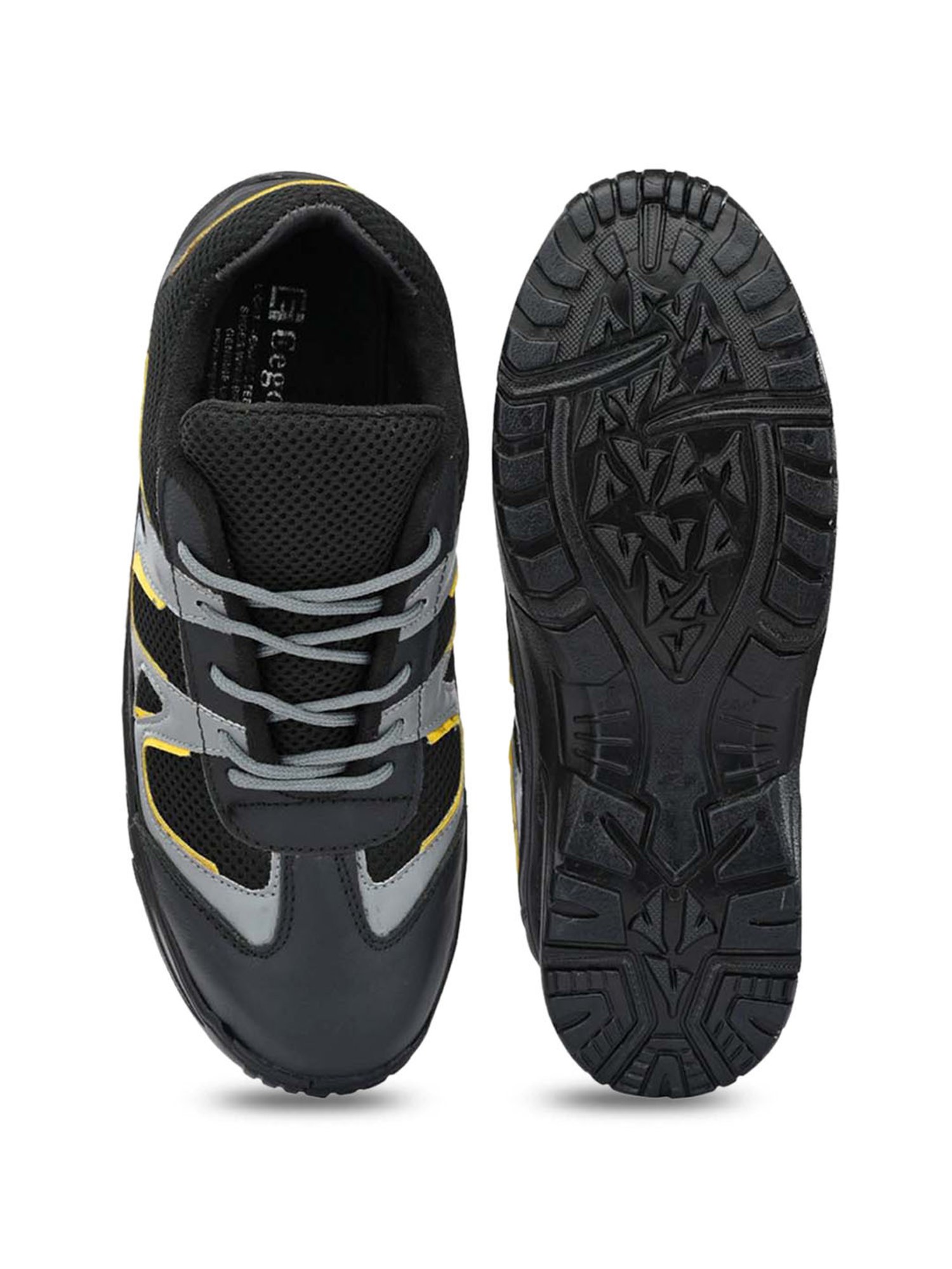 Eego Italy Men's Black Running Shoes