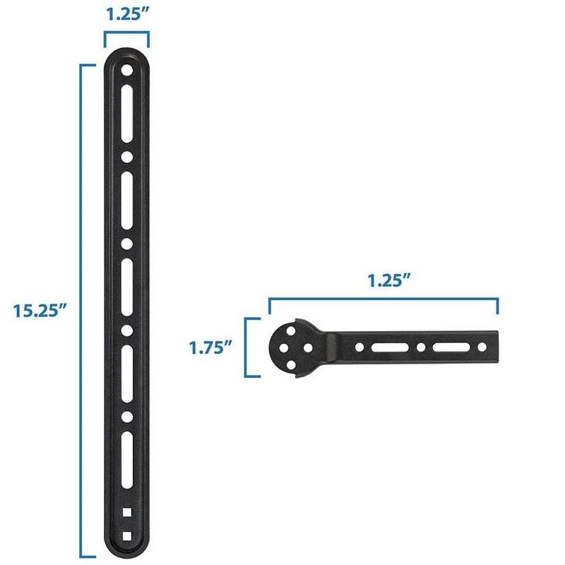Sanus SFC22 Steel Series 22" Speaker Stand - Each (Black)