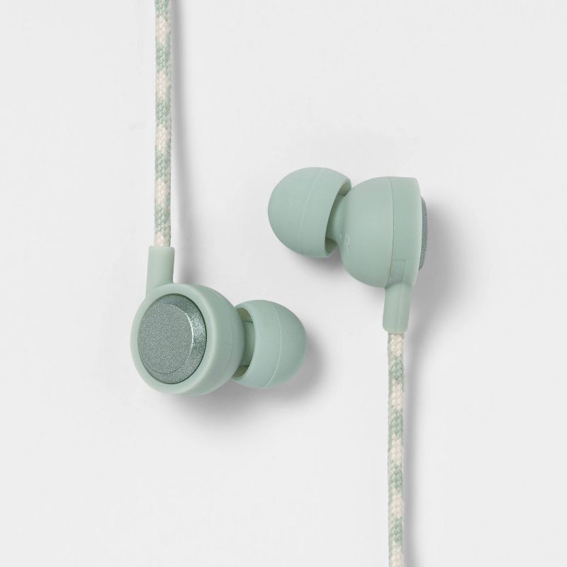 heyday™ Wireless Silicone Tip Bluetooth Earbuds - Misty Blue