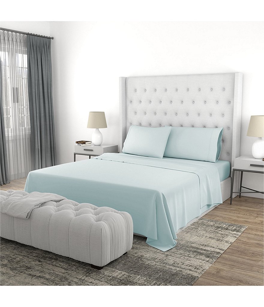 2 Pcs Standard 20"x26" Silk Satin Silky for Hair and Skin Pillowcase Black  - PiccoCasa