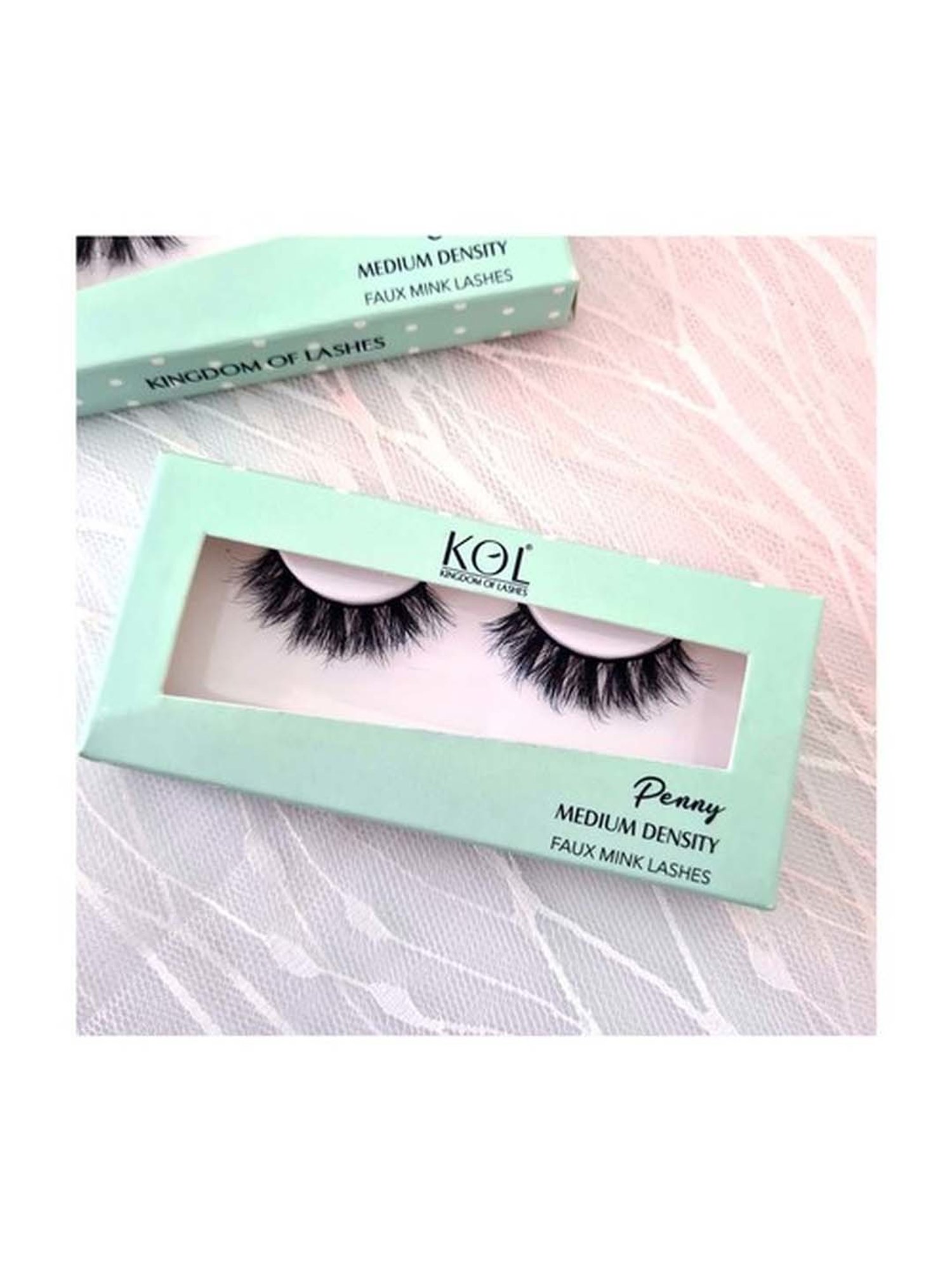 Kingdom Of Lashes Medium Density Eyelashes Penny - 2 gm