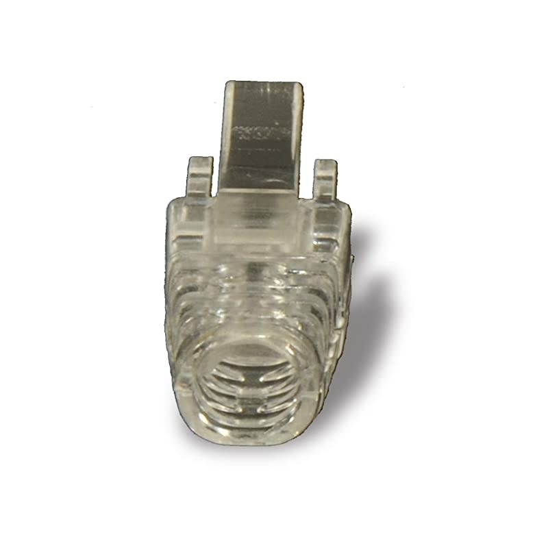 RJ45 CAT5 Strain Relief 100 pcs for 24AWG Ethernet Cables