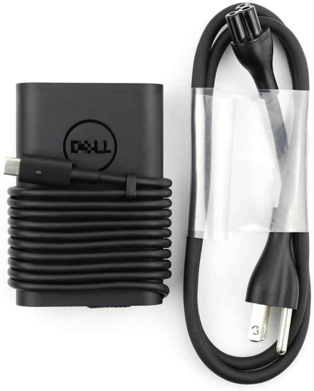 New 65W USB Type-C AC Charger for Dell XPS 12 9250XPS 13 9350 9360 9365 9370 9380 LA65NM170 HA65NM17002YK0F Laptop Power Supply Adapter Cord