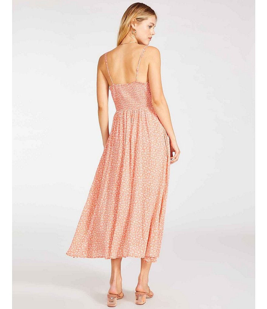 BB Dakota by Steve Madden Kindred Spirit Floral Print Sleeveless Midi Dress