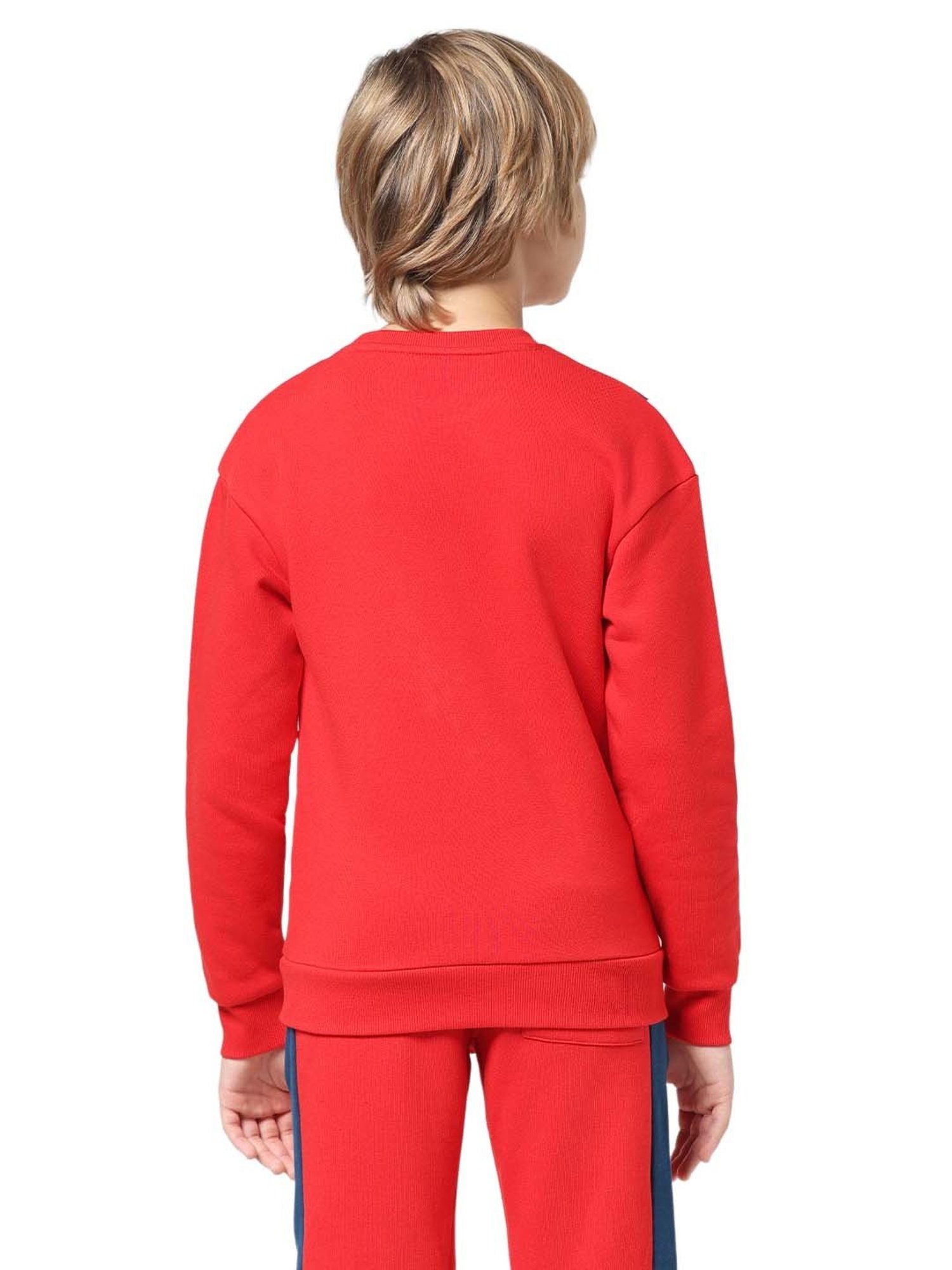 Mothercare Kids Navy Embellished Full Sleeves Sweatshirt