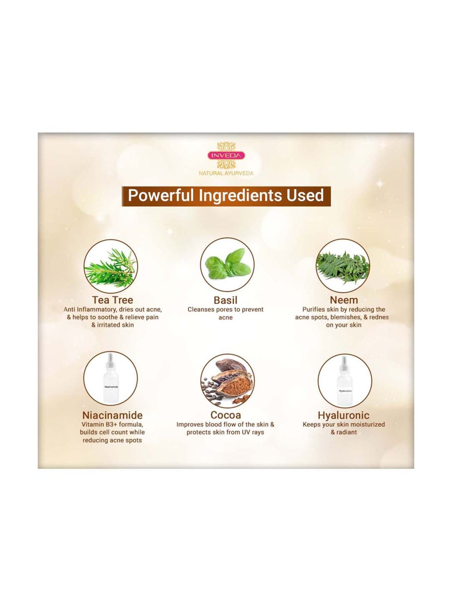 INVEDA Acne Controller Day Cream for Teenagers - 100 ml