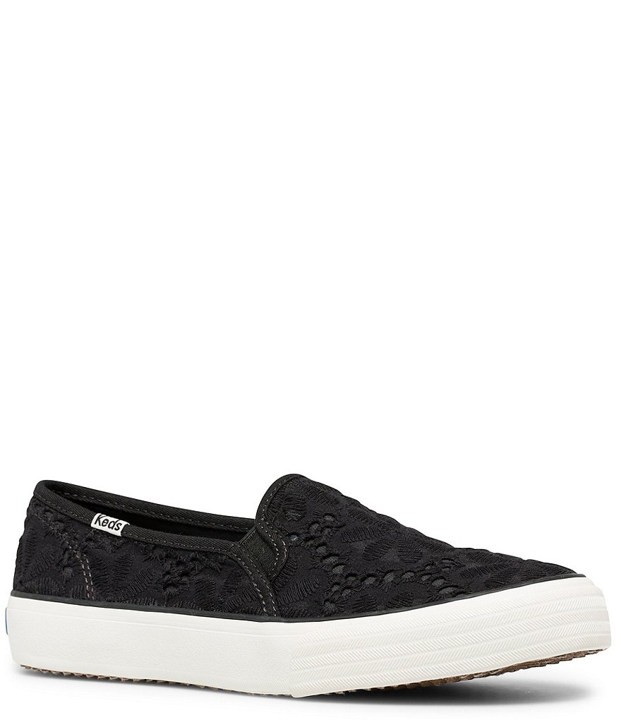 Keds Double Decker Eyelet Slip-On Sneakers