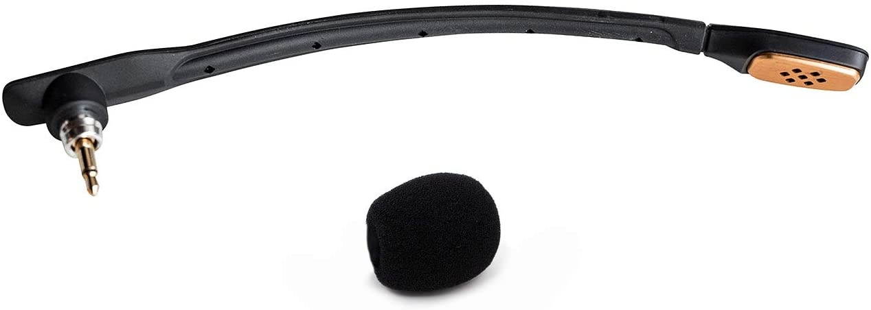 Replacement Astro A40 Microphone, Part for Astro A40 and A40 TR Microphone Replacement with Foam Cover for Gaming Headset - Black