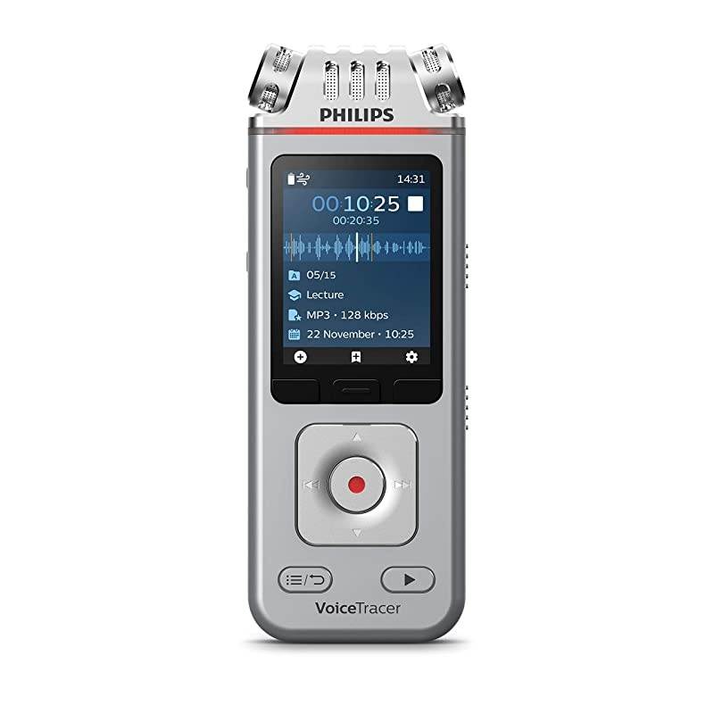 VoiceTracer Audio Recorder for lectures and interviews DVT4110
