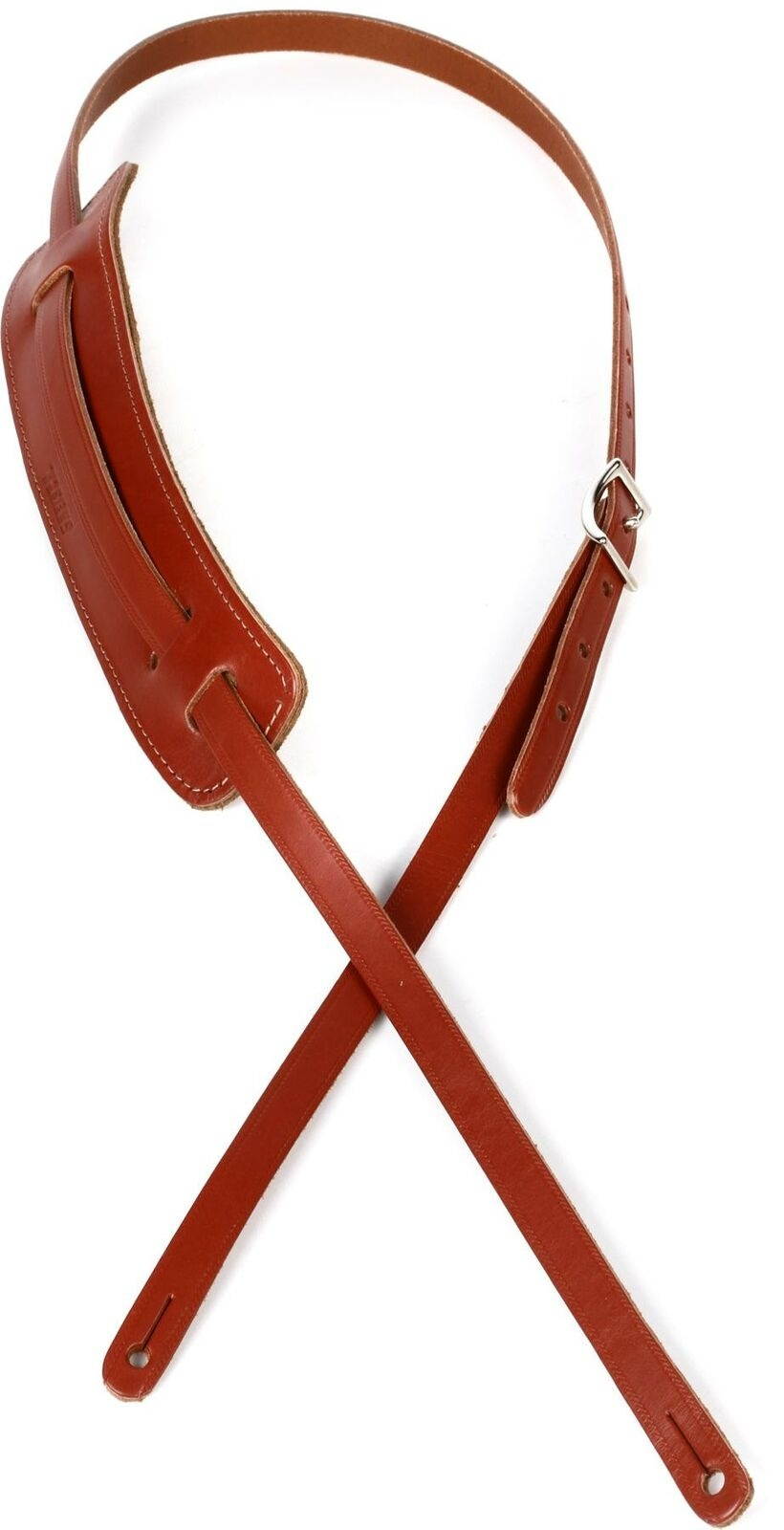 Gretsch Vintage Leather Guitar Strap - Walnut (5-pack) Value Bundle