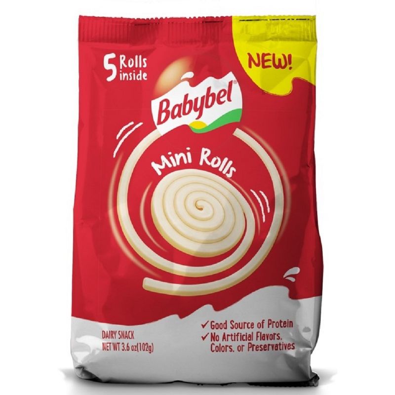 Babybel Mini Rolls Cheese - 5ct/2.99oz
