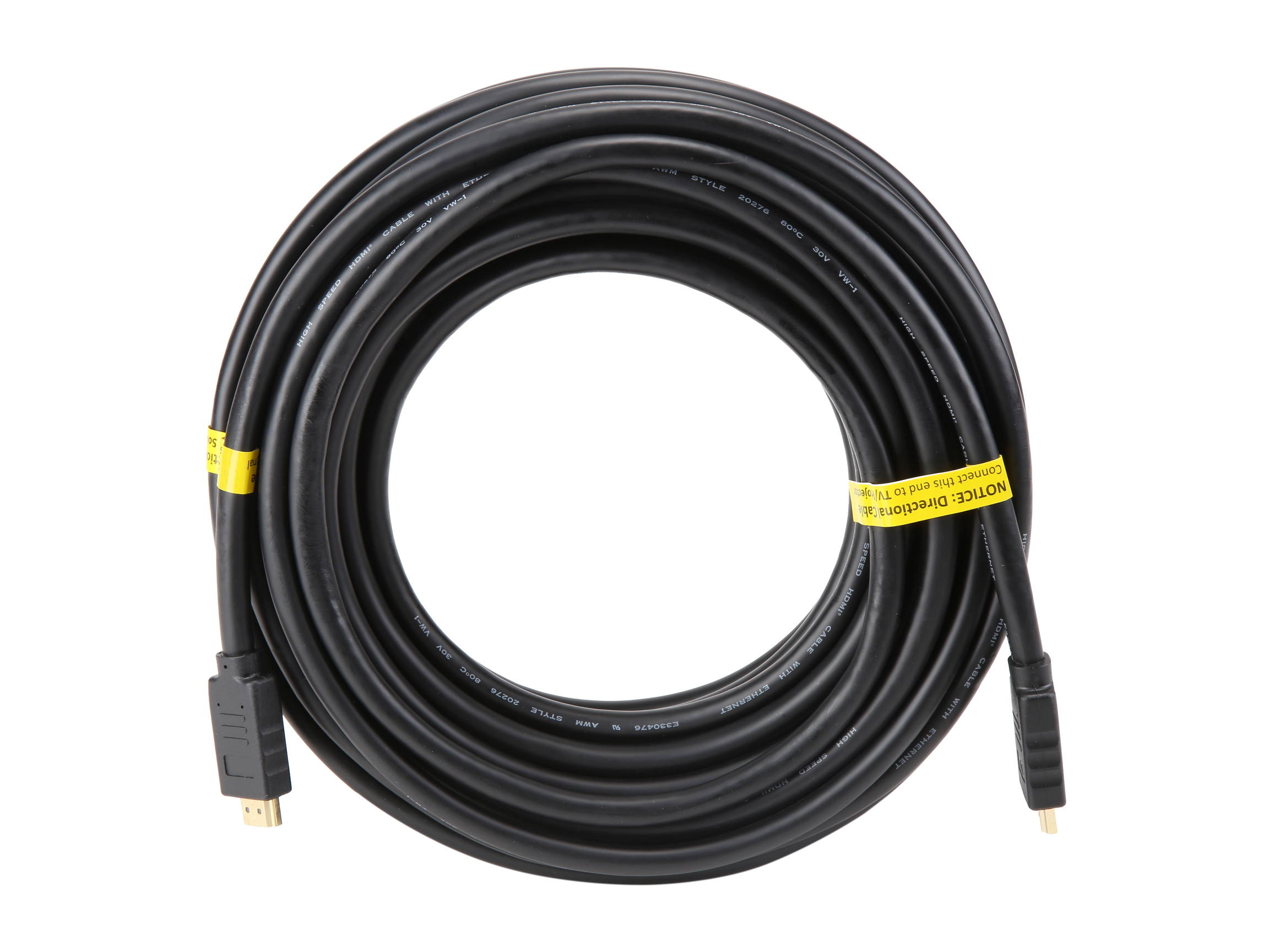 StarTech.com HD2MM15MA CL2 HDMI Cable - 50 ft / 15m - Active - High Speed - 4K HDMI Cable - HDMI 2.0 Cable - In Wall HDMI Cable with Ethernet