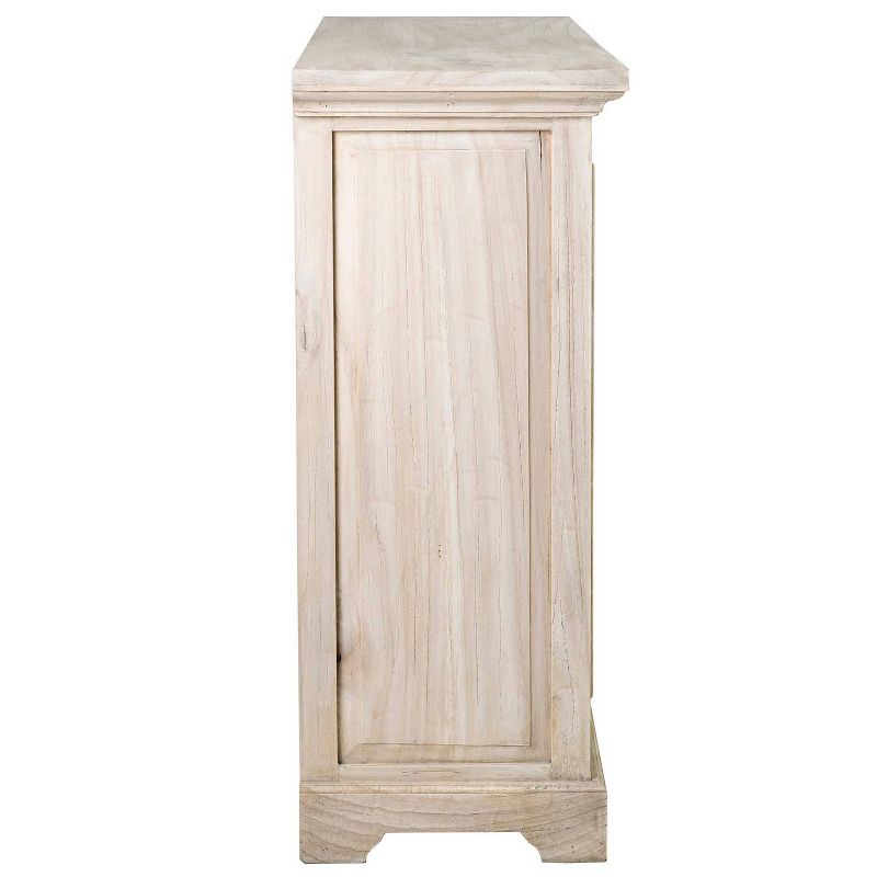 Naples Side Board White/Dark Brown - Chique