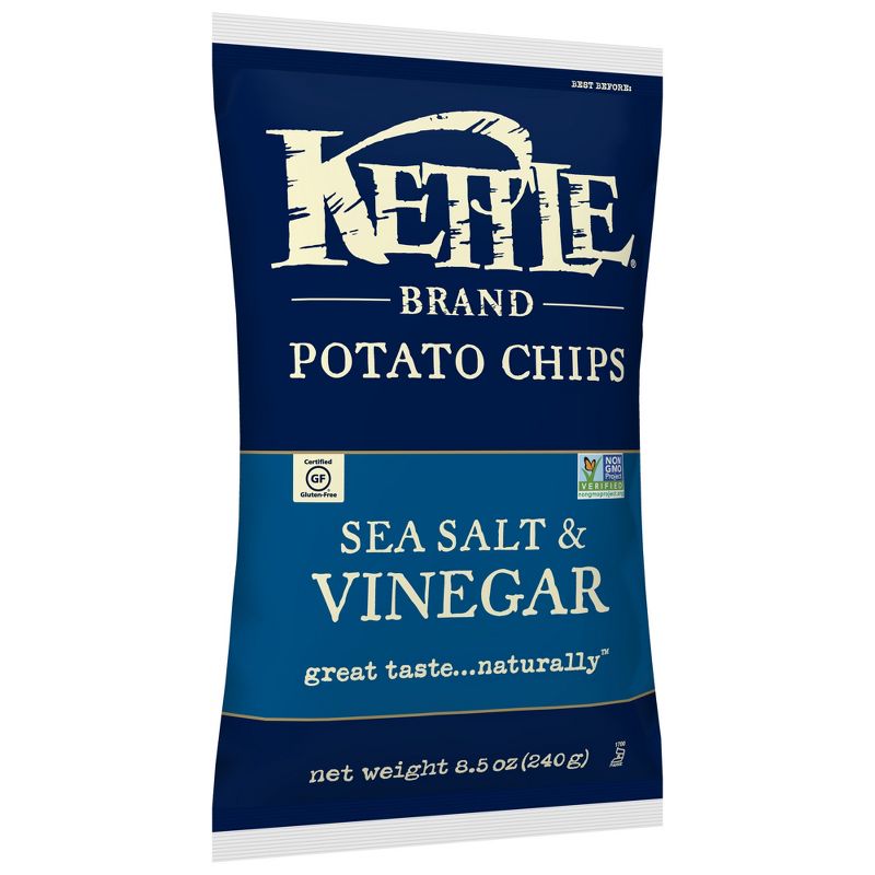 Kettle Sea Salt And Vinegar Potato Chips - 8.5oz