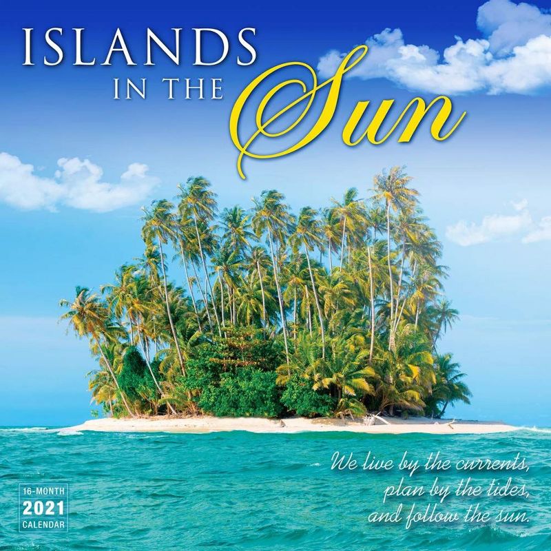 2021 Islands in the Sun 16-Month Wall Calendar [Calendar] Sellers Publishing