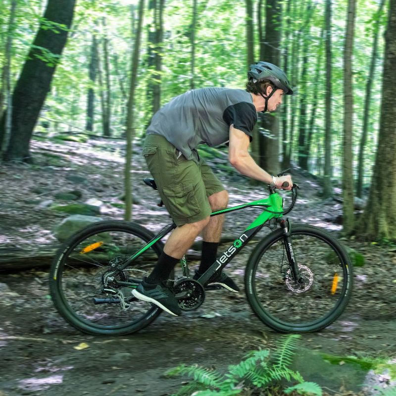 Jetson Adventure Electric Bike - Black/Green