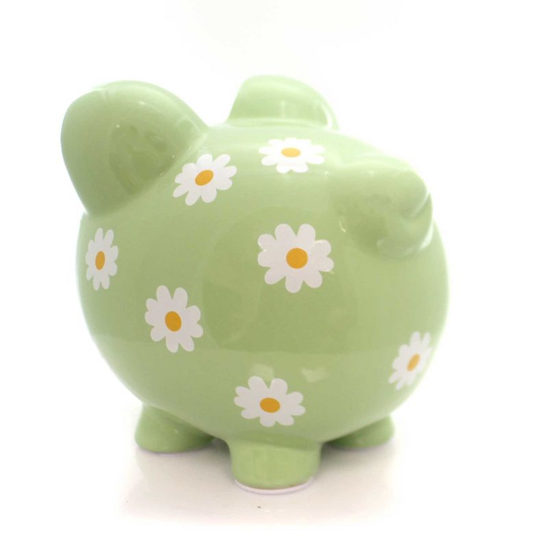 Bank 7.5" Daisy Piggy Bank Baby Birth Birthday Gift  -  Decorative Banks