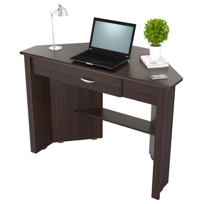 Corner Writing Desk Espresso - Inval