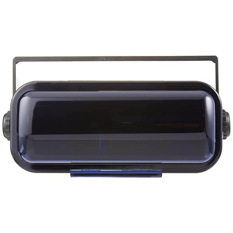 Durable Universal Marine Stereo Cover Water Resistant Boat Radio Protector Shield with FlipUp Door Neoprene Gasket Compatible with Dual Shaft DIN Style Stereos  PLMRCB3