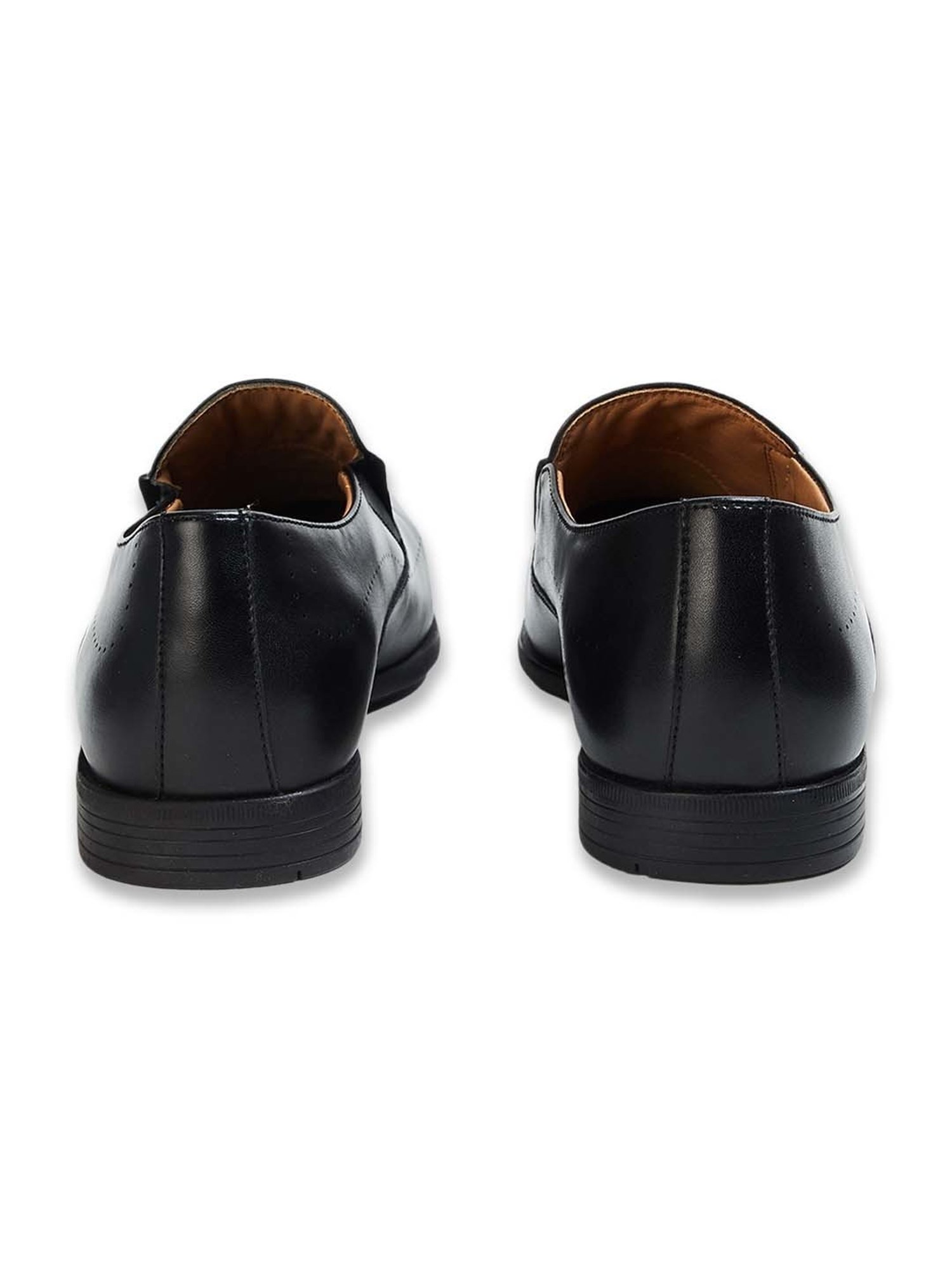 Code by Lifestyle Men's Black Formal Loafers