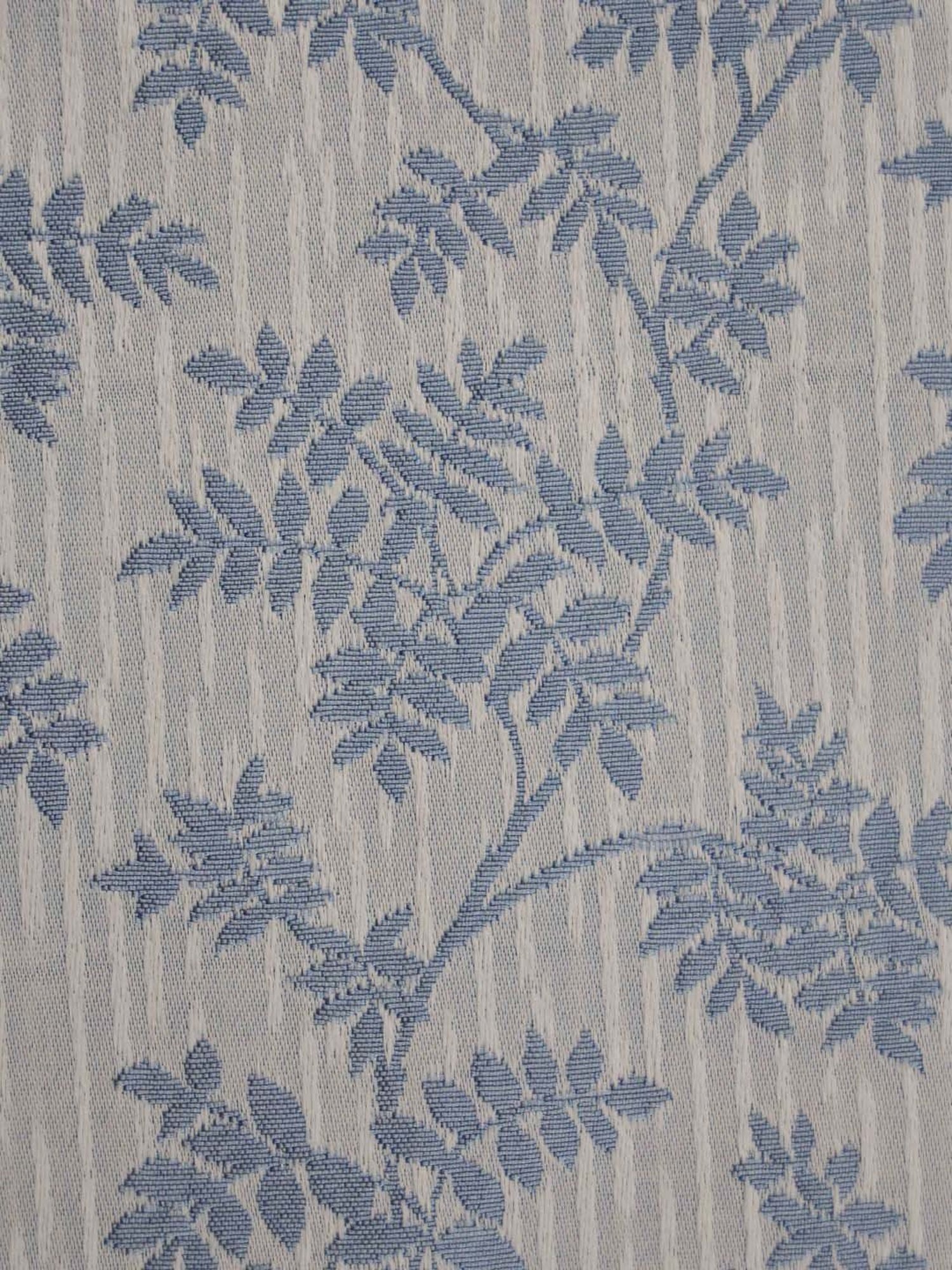 Ariana Wisp Powder Blue Polyester 5ft Window Eyelet Curtain