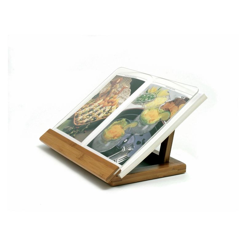 Lipper International Bamboo/Acrylic Cookbook Holder