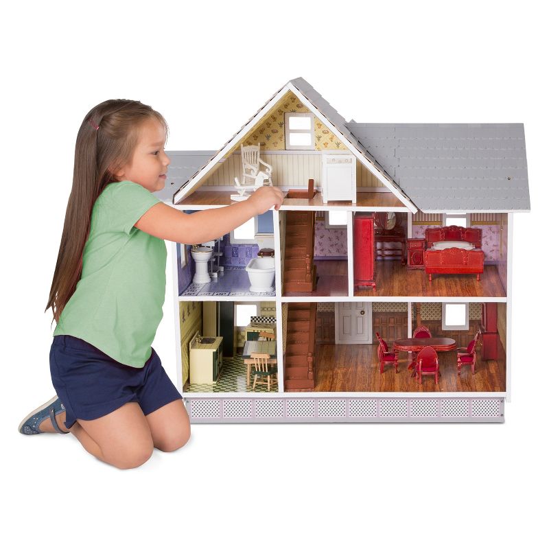 HearthSong Tree Trunk Fairy Home