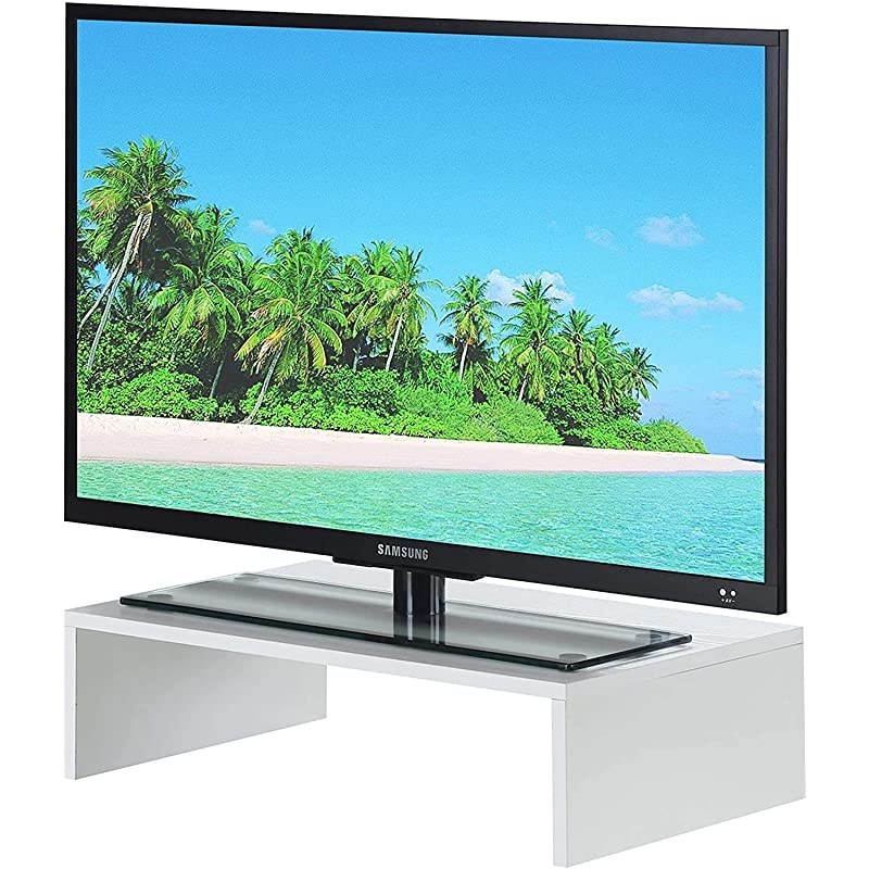 Designs2Go Monitor Riser, Small, White