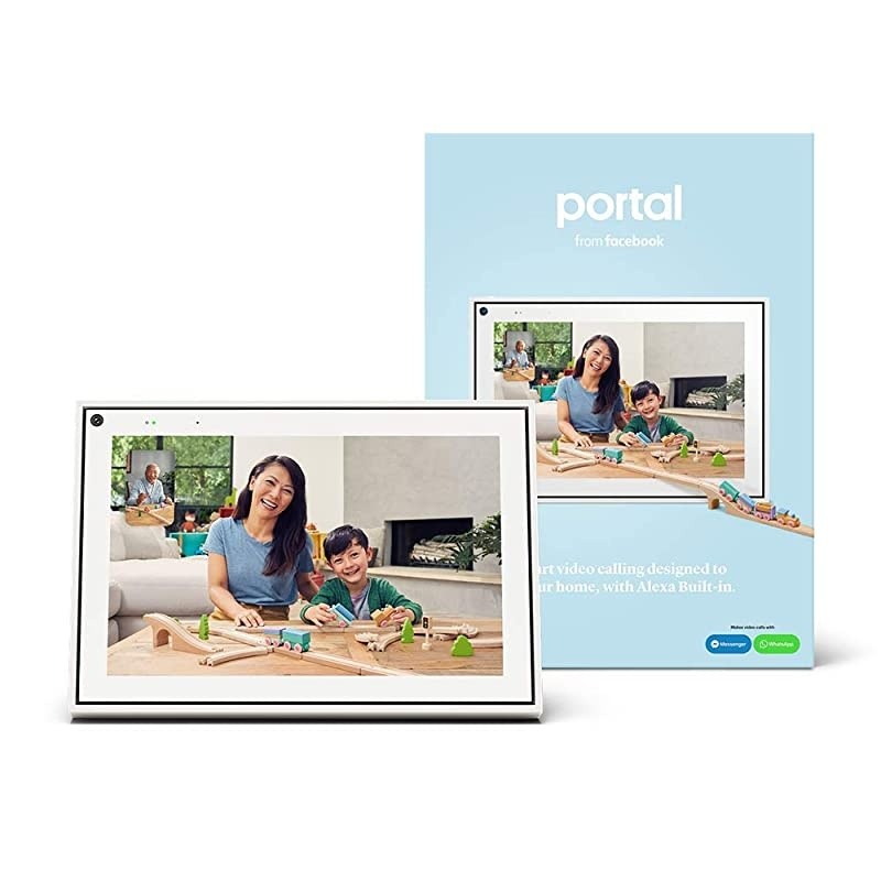 Portal Smart Video Calling 10 Touch Screen Display with Alexa White