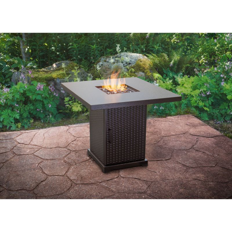 Pleasant Hearth Warren Gas Fire Pit Table