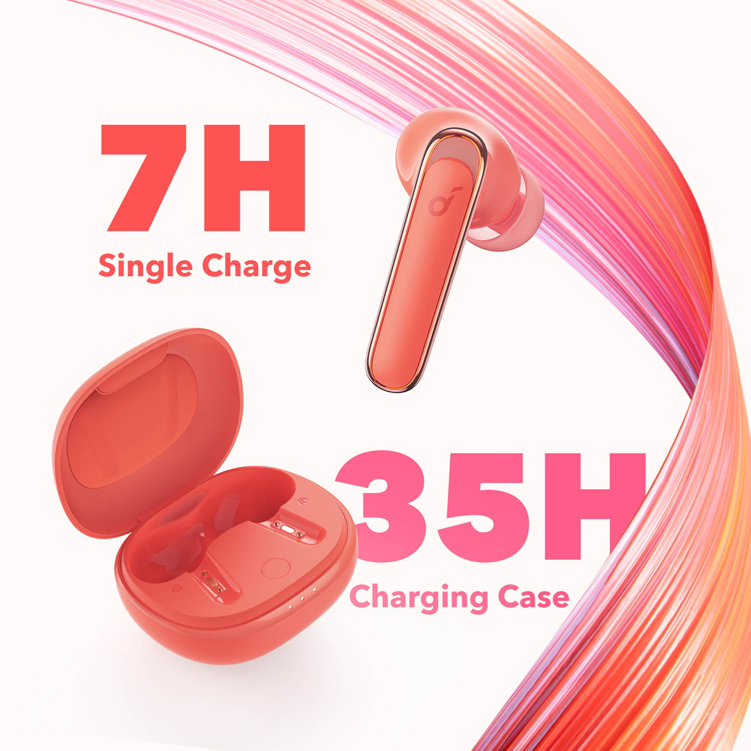 Soundcore by Anker Life P3 Noise Cancelling Earbuds, Thumping Bass, 6 Mics for Clear Calls, Multi Mode Noise Cancelling, 35H Playtime, Wireless Charging, Soundcore App, Customized Sound, Gaming Mode