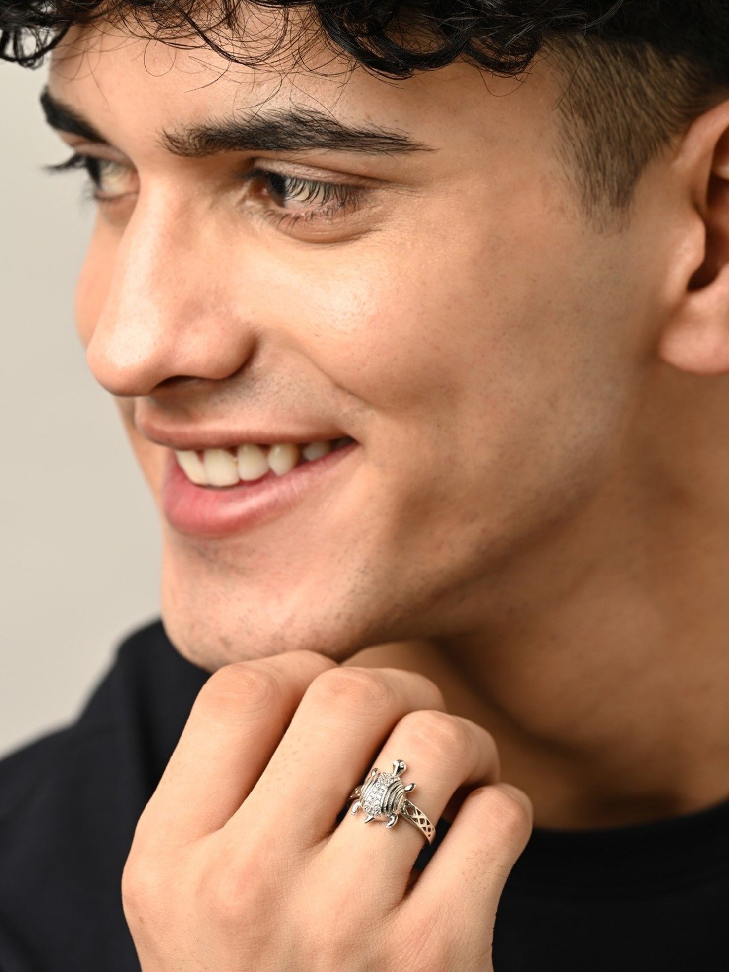 GIVA 925 Silver Pearly Bloom Ring for Women & Girls