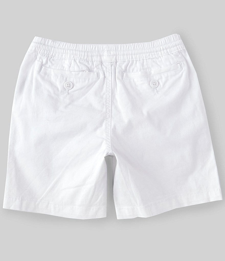 Class Club Little Boys 2T-7 Pull On Twill Shorts