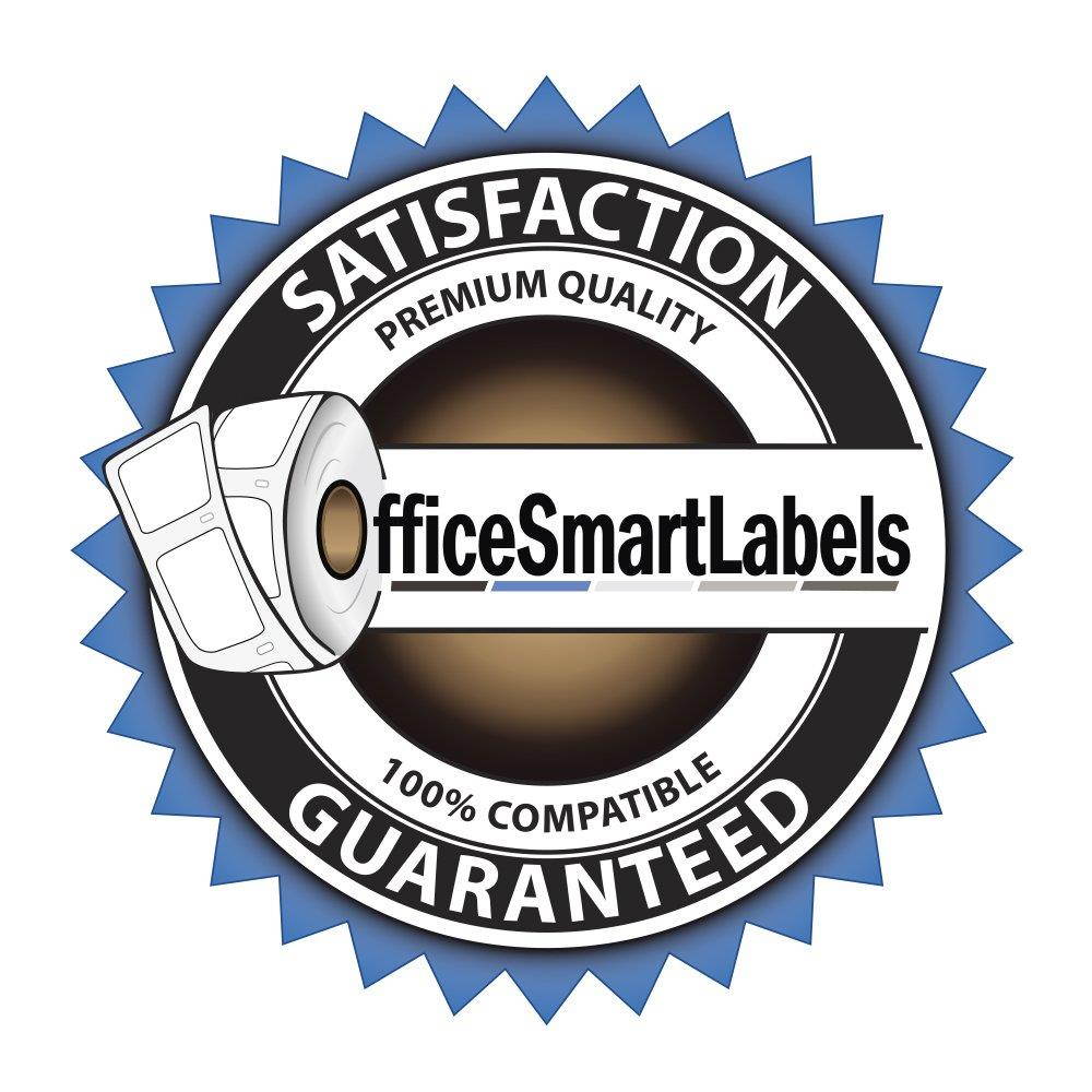 OfficeSmartLabels Rectangular 1 x 1-1/2 Address/UPC EAN Barcode Labels for Laser & Inkjet Printers, 1 x 1.5 Inch, 50 per sheet, White, 7500 Labels, 150 Sheets