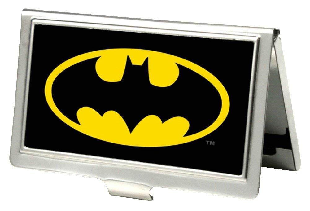Buckle-Down Business Card Holder - Batman Black/Yellow - Small