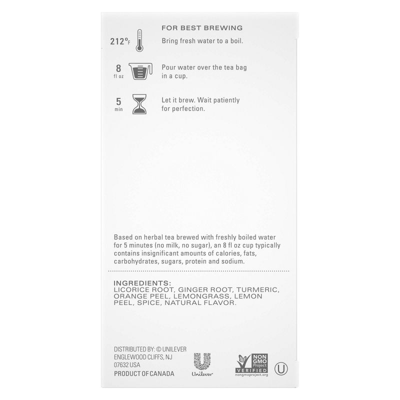 Tazo Turmeric Tea - 20ct/1.7oz