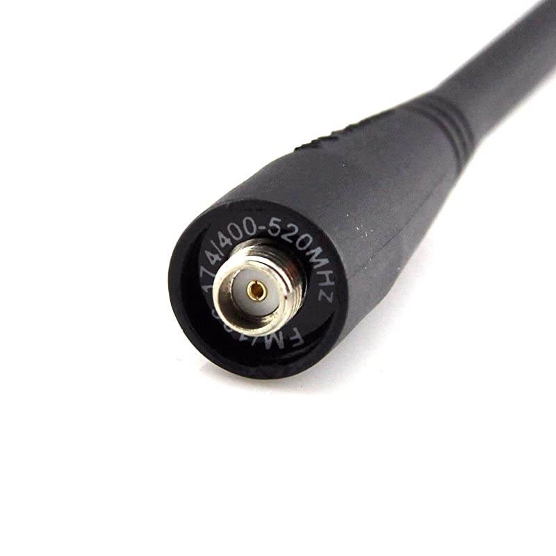 Dual Band 136174400520MHz UV SMAFemale Antenna for Baofeng UV5R 5RE Plus 5RA 5RB 5RC 5RD Black