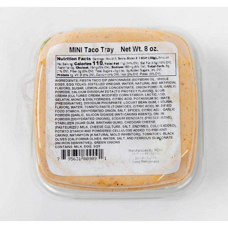Crazy Fresh Mini Taco Dip - 8oz