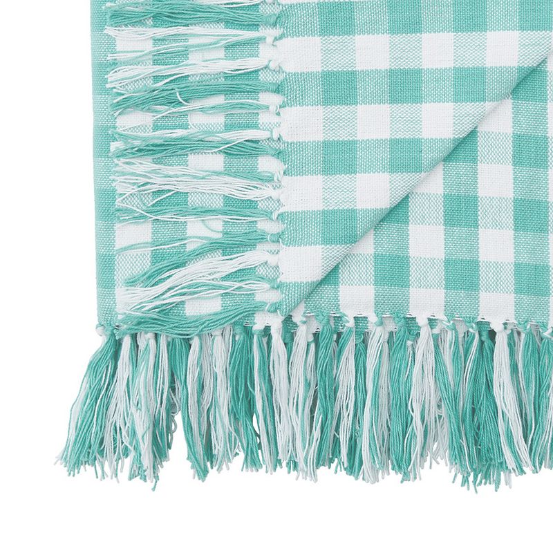 Avenie Citrus Fruits Blue Woven Throw Blanket - Deny Designs