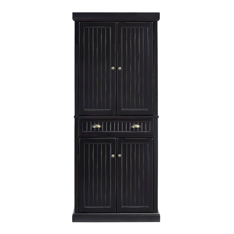 72" Daywood Kitchen Pantry Cabinet White - Room and Joy