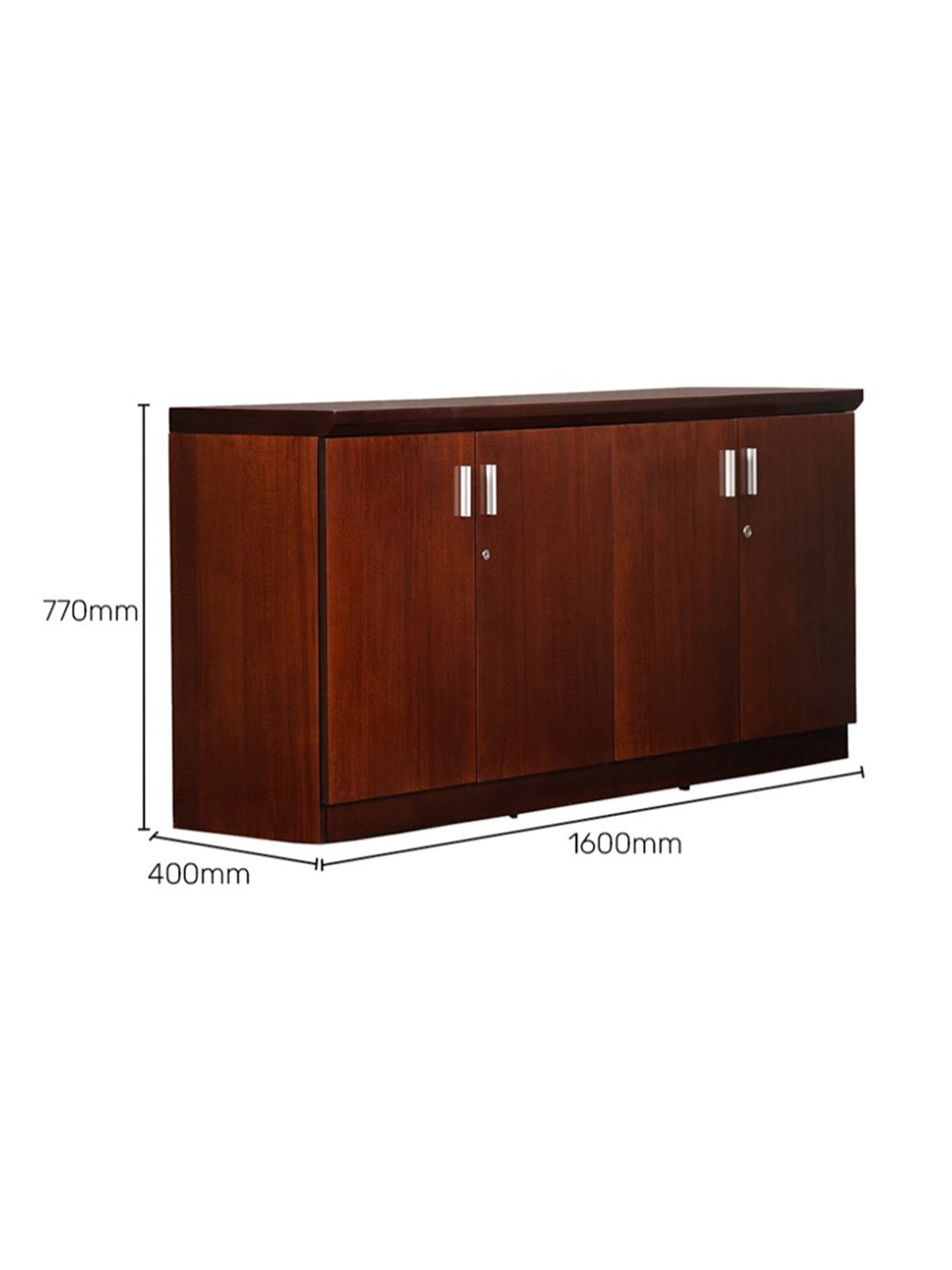 Durian Bliss Black Premium Leatherette Executive Chair