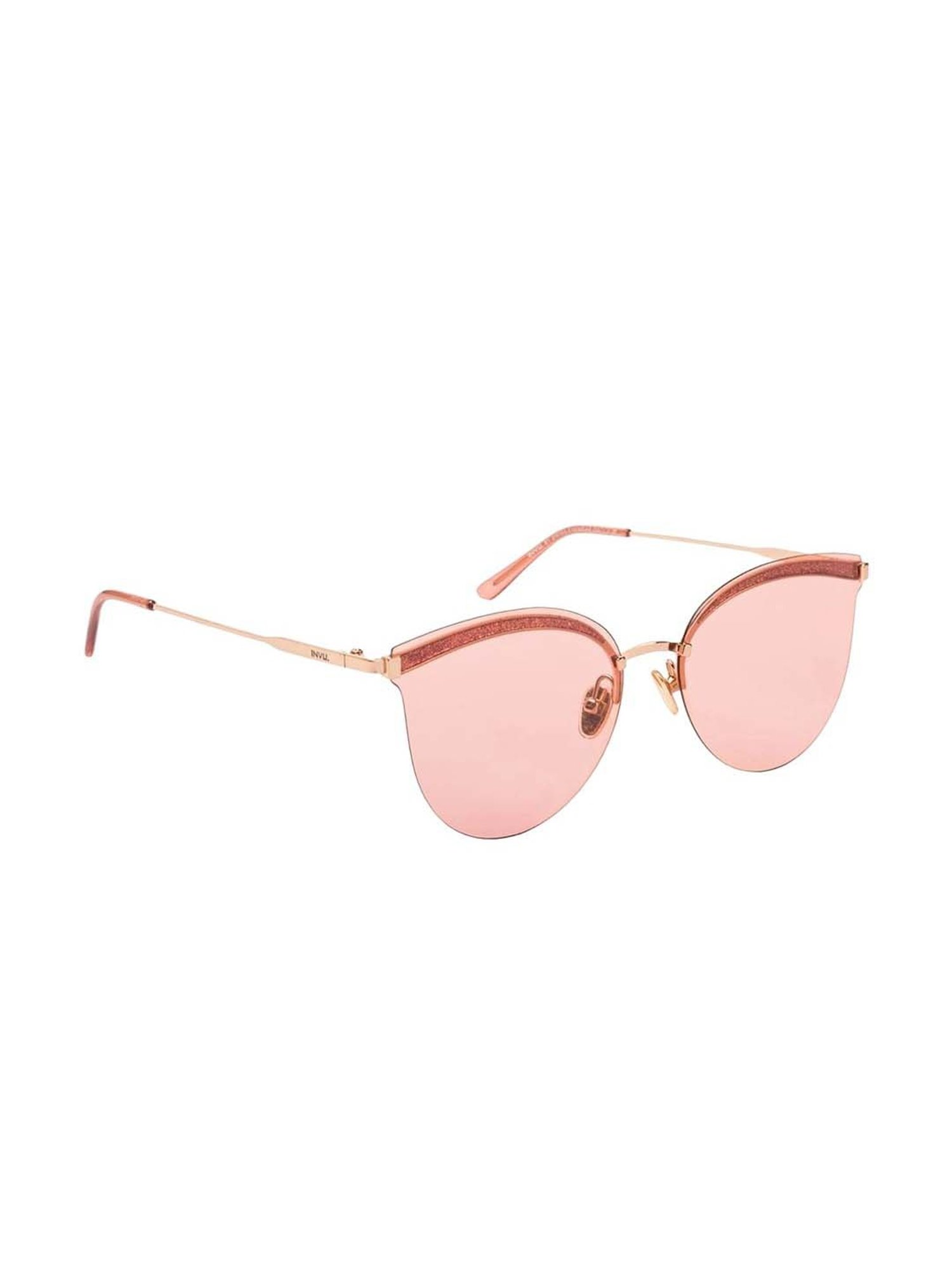 INVU Pink Cat Eye UV Protection Sunglasses for Women