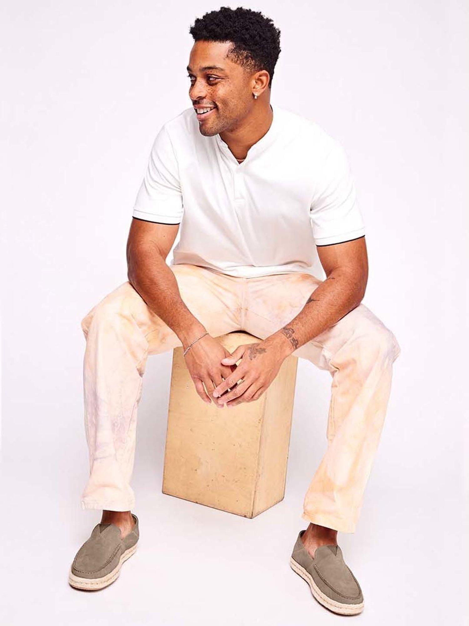 TOMS Alonso Men's Taupe Espadrille Shoes