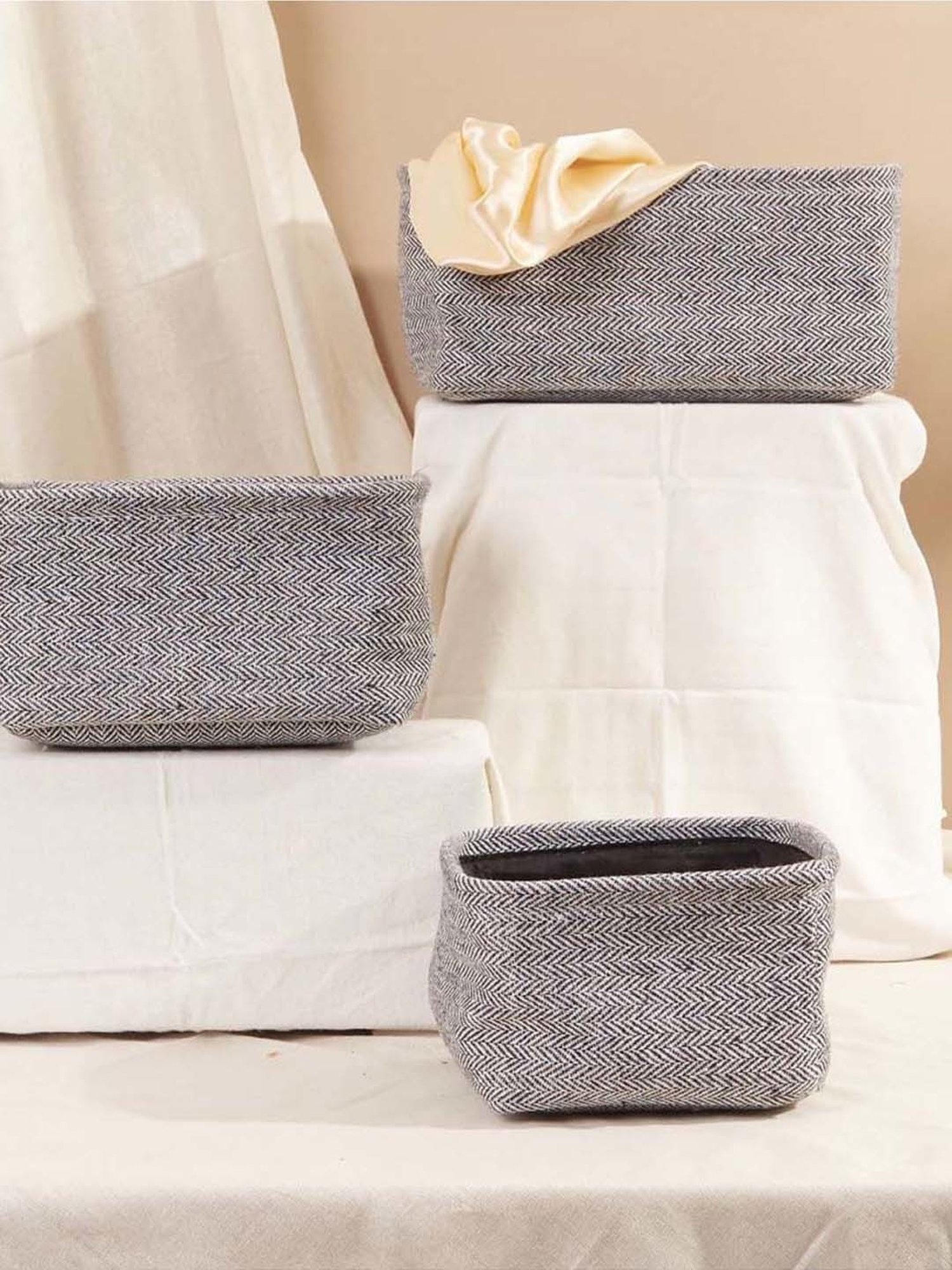 Mason Home Grey Blend Basket (Set of 3)