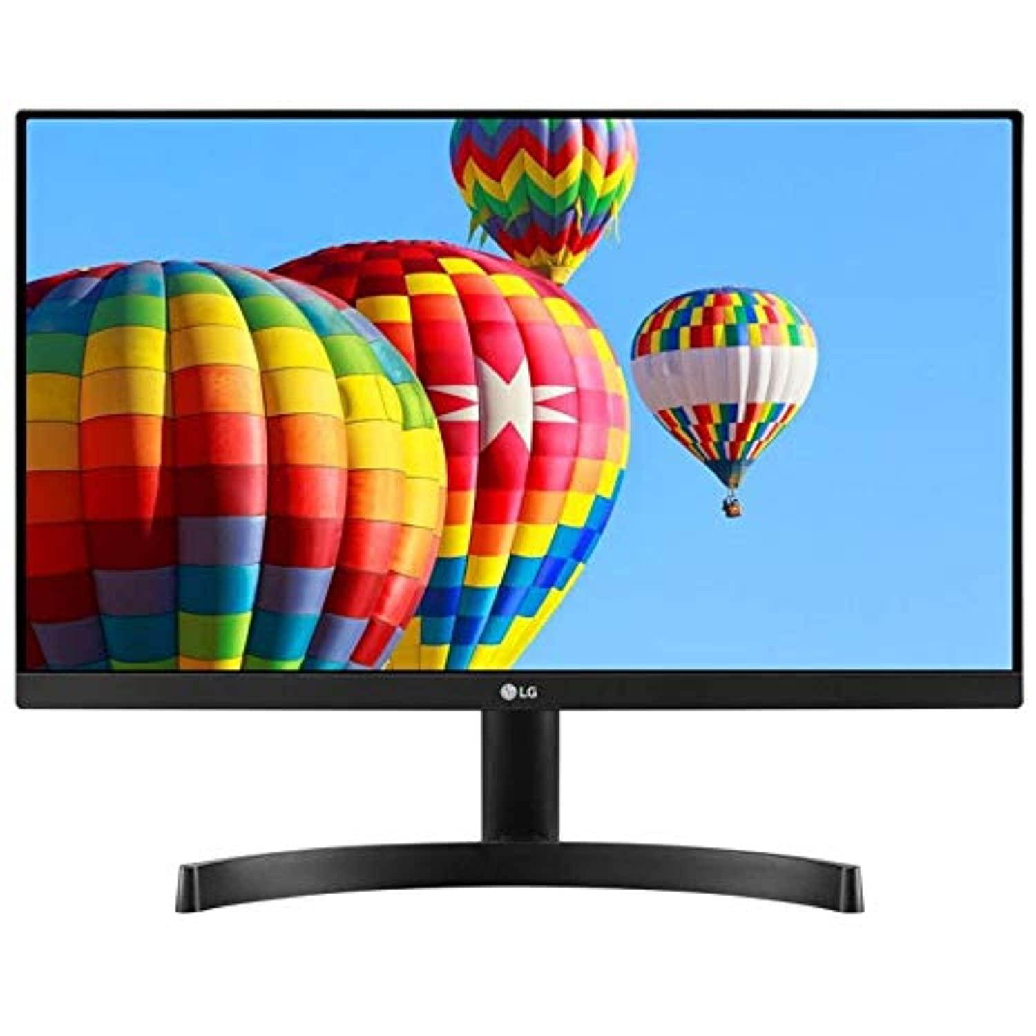 lg electronics 27mk60tm-b 27in 27 inch full hd ips led monitor w/radeon freesync 1 x d-sub & & dual hdmi ports (renewed)