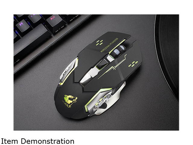 E-sport X8 Wireless Charging Gaming Mouse Mute Luminous Mechanical Mouse