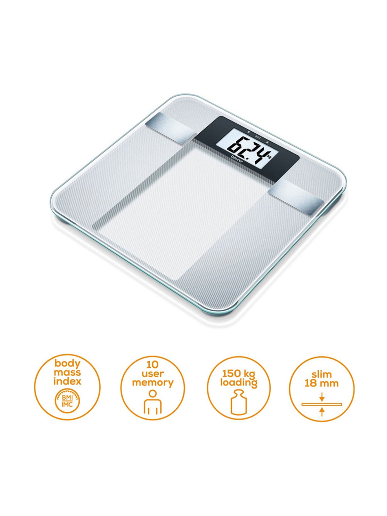 Beurer BG 13 Diagnostic Bathroom/Weighing Scale