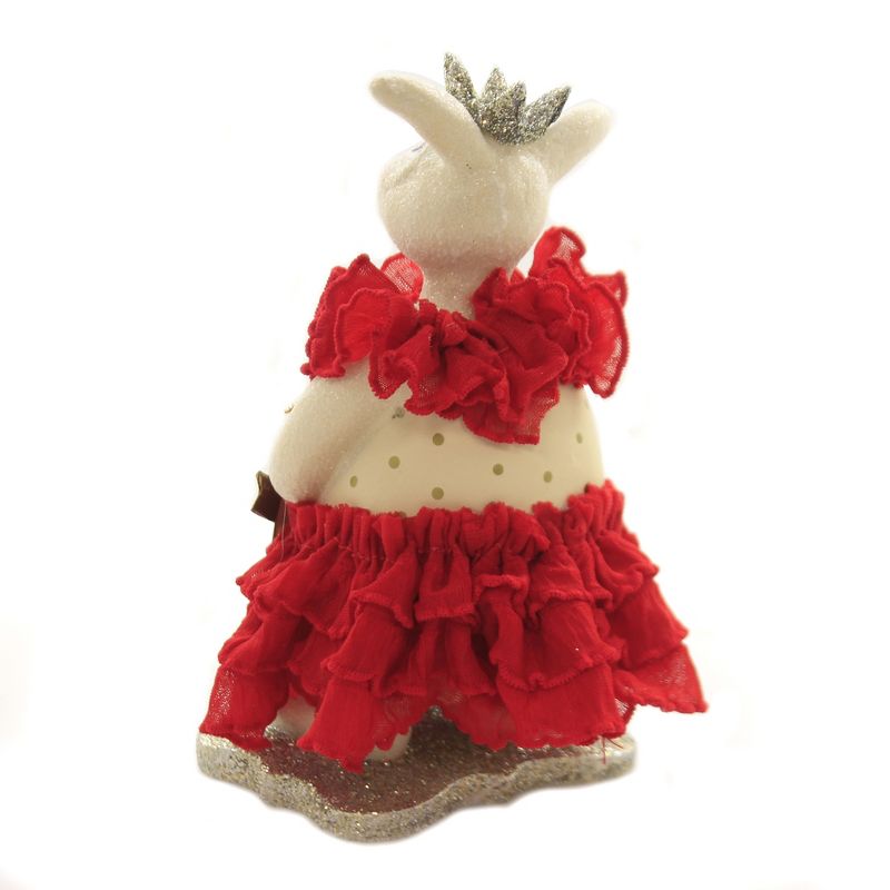 Heather Myers 6.0" Ruby Bunny Rabbit Love Heart Crown  -  Decorative Figurines