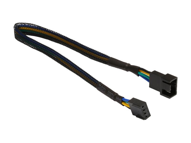 Rosewill TX4EX-12 1 ft. Sleeved 12 inch 4-pin TX4  PWM Fan Power Extension Cable